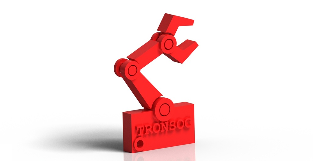 Poseable Robot Arm Keyring