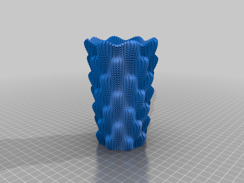 Sine Cube Vase / Container