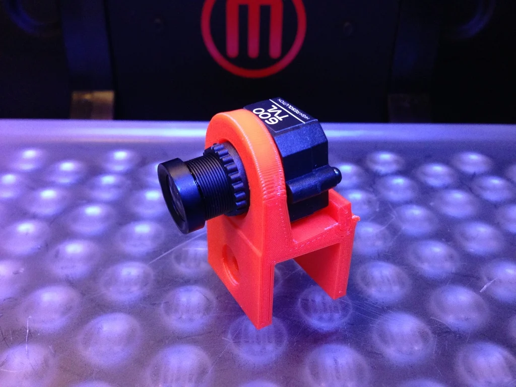 FPV Camera Mount - Fat Shark style CCDs for  MultiRotor H Body Modular System - with OpenSCAD Source