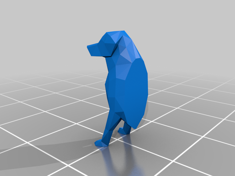 Low Poly Labrador (Dog Statue)
