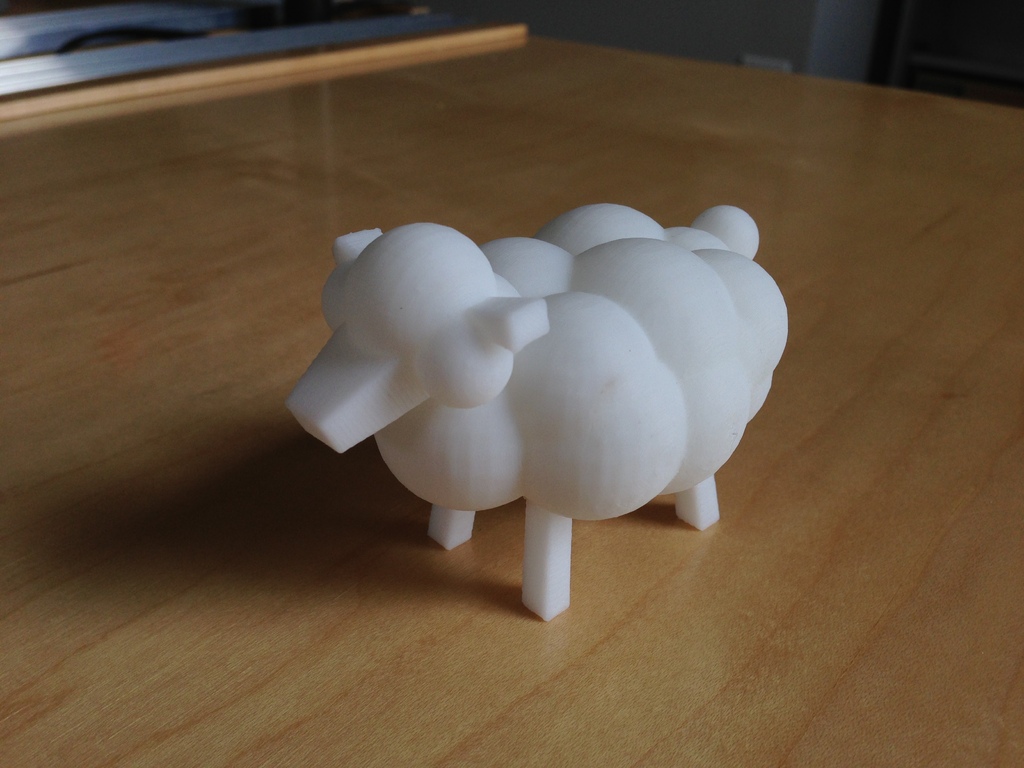 Tiny sheep from LEO the Maker Prince (MINIATURE)