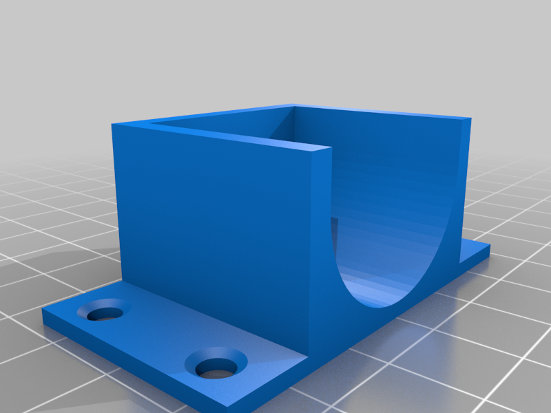 Round rod holder for paperroll