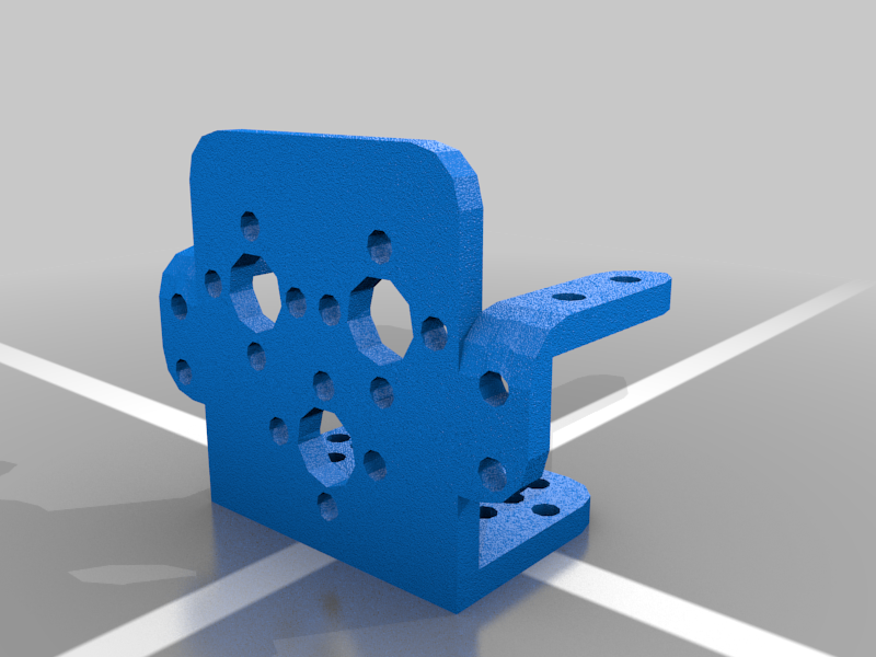Soporte multifuncional para servomotor