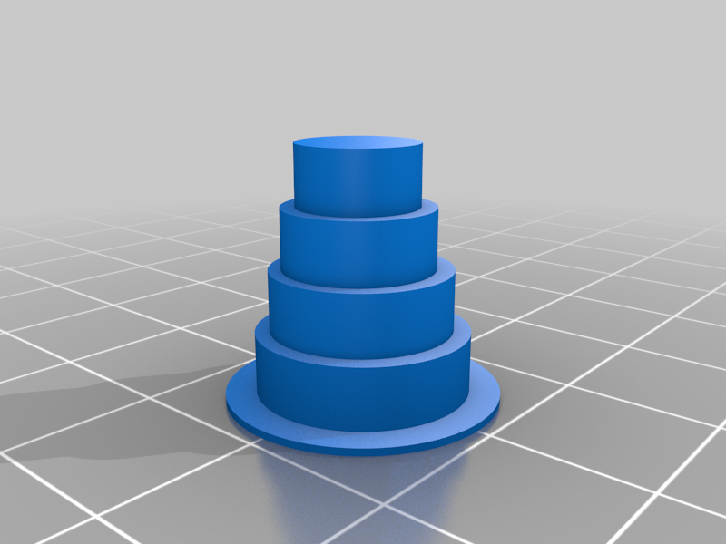 4 TIER WEDDING CAKE