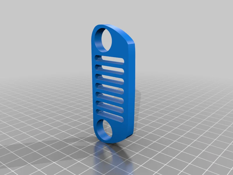 TJ Jeep Grille Keychain