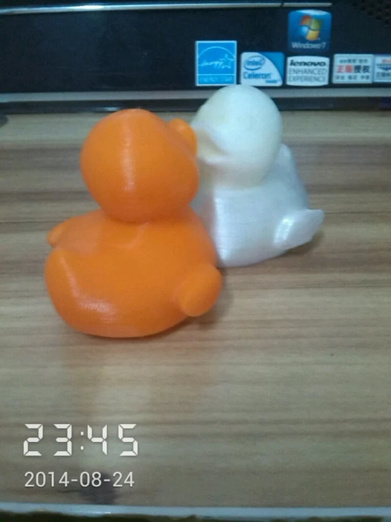 Elastic rubber duck stl