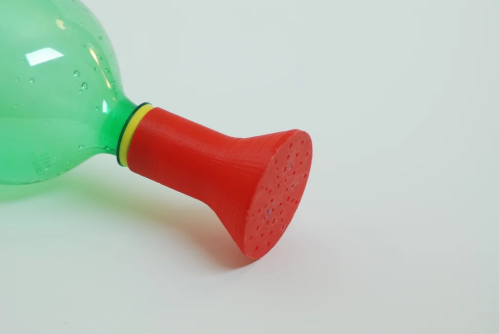 Watering spout for 2 liter bottle