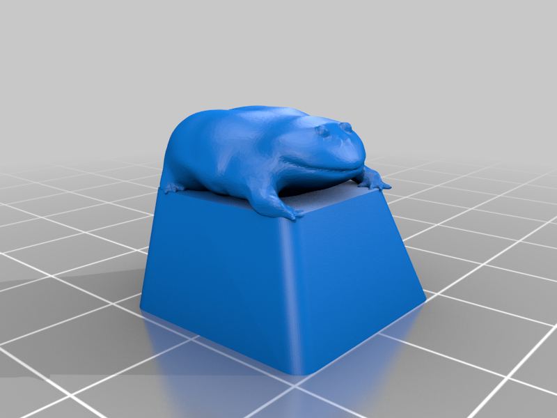 It is wednesday my dudes frog meme cherry mx keycap