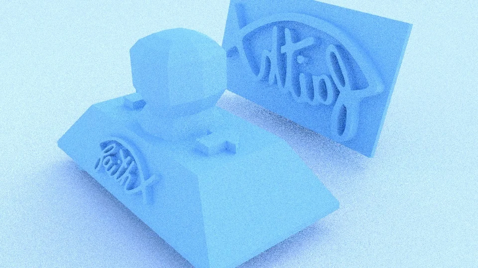 Faith Fish Stamp