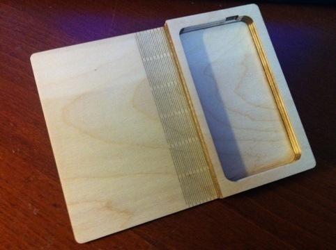 iPhone 4 folding book case.