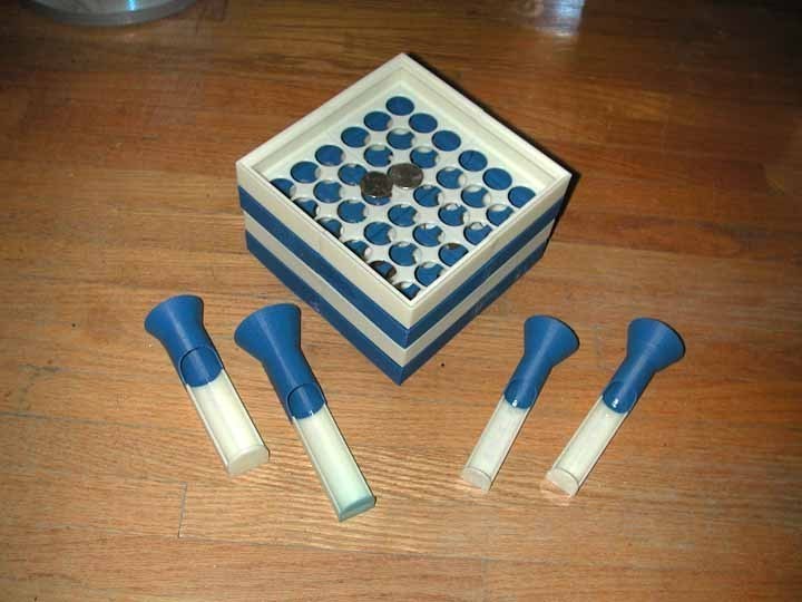 Coin Sorter and Counting/Wrapping Tubes