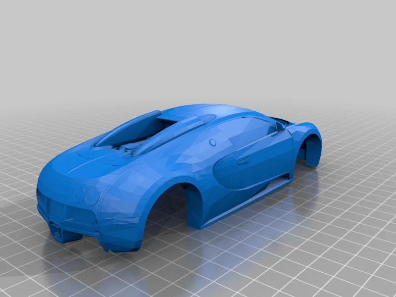 Bugatti Veyron Pinewood Derby
