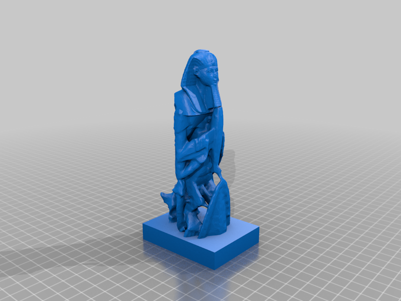 Sphinx Funerary Carving (Malagan)