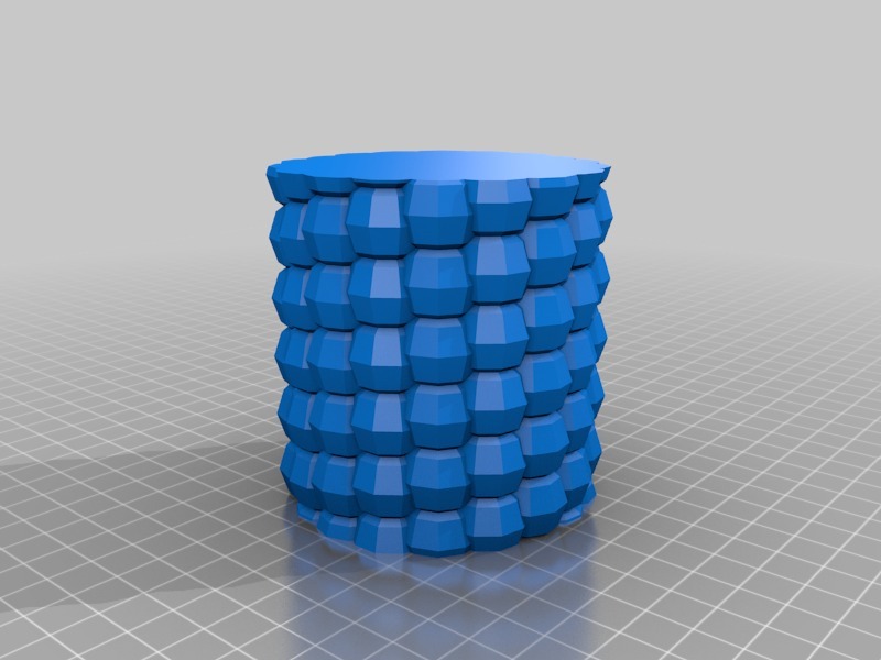 Spiral Polyhedron Vases 01