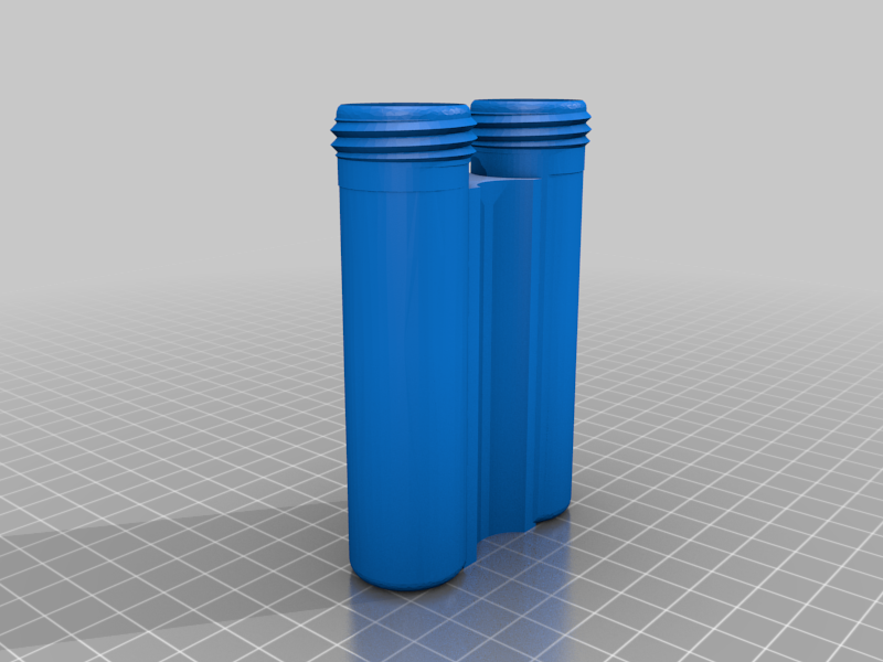 2,3,4 of 18650 container with bottle cap