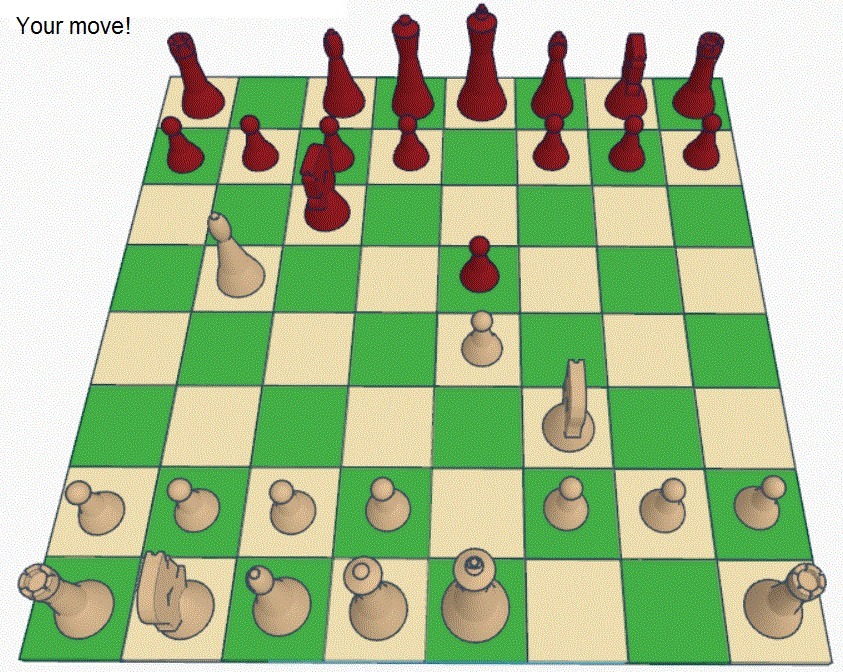 Modernist Chess Pieces