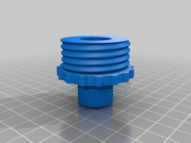 Gasmask 40mm to 1/2in pcv adaptor