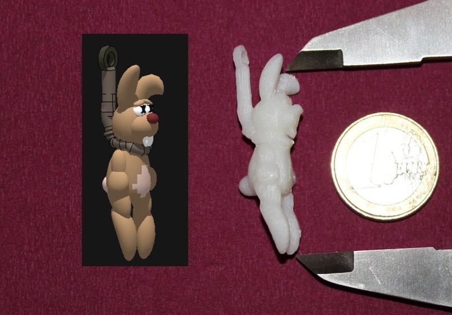 Earring#82: Hang in there, easter bunny!