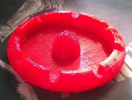 Ash Tray with Bowl Tapper