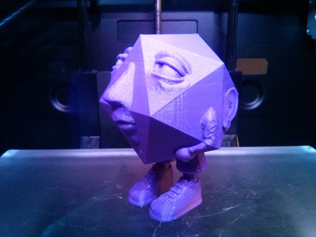 Santiano, AKA 'the icosahedron man'