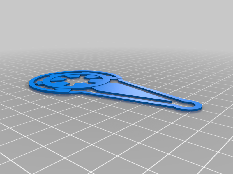 Star Wars Bookmark Imperial Logo
