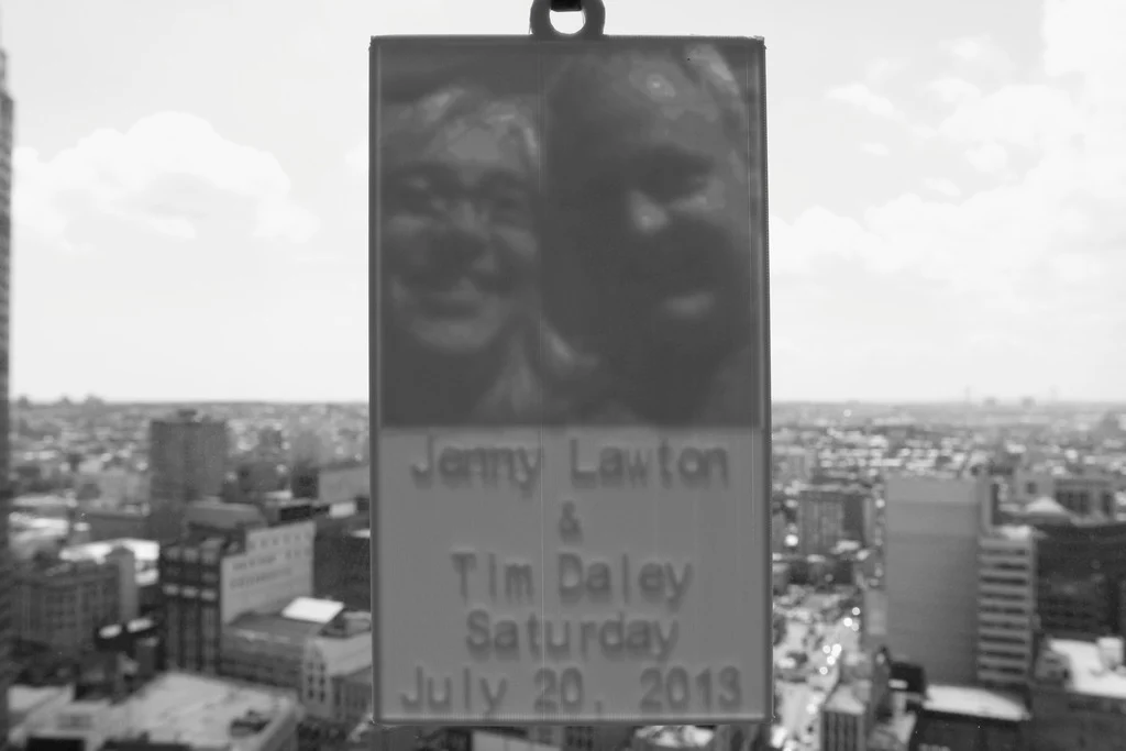 Wedding Invitation Lithopane