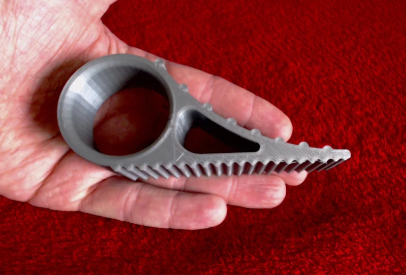Optimized Nonlethal Door Stop Multitool