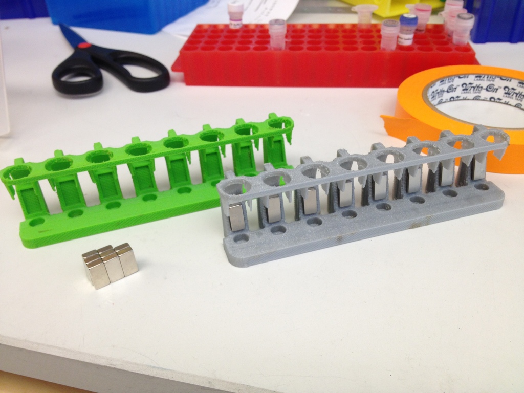 Magnetic Rack for 8, 1.5mL Tubes