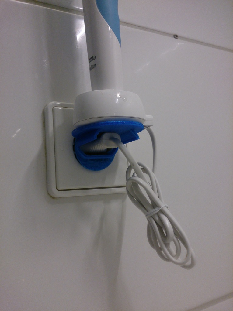 Electric toothbrush holder