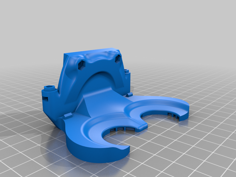 Active Cooling Fan Duct v2 for Replicator 1 / Duplicator 4 / FlashForge / CTC