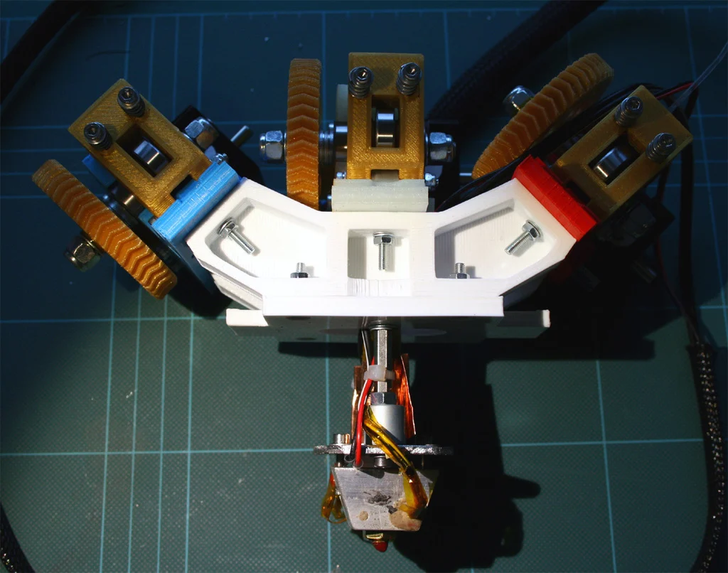 3-way Quick-fit Extruder and Colour Blending Nozzle