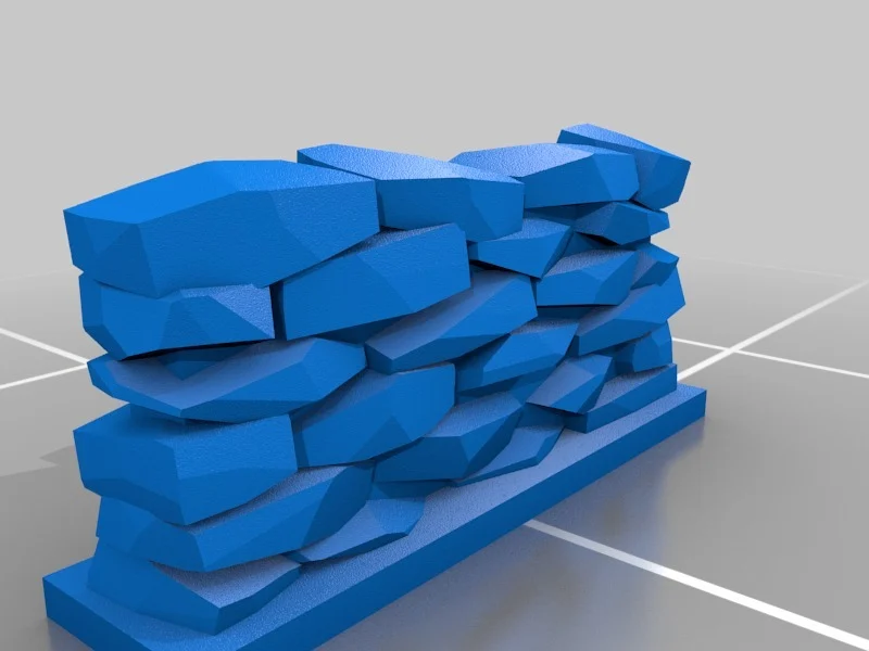 Customizable Stone Wall