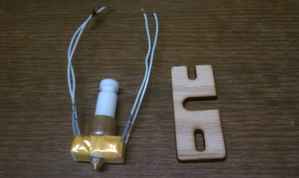 The J-Head Lite V2.1 Ultimate Economy RepRap 3D Printer Hot End
