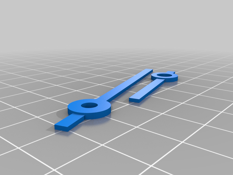 manecillas reloj 3dlito