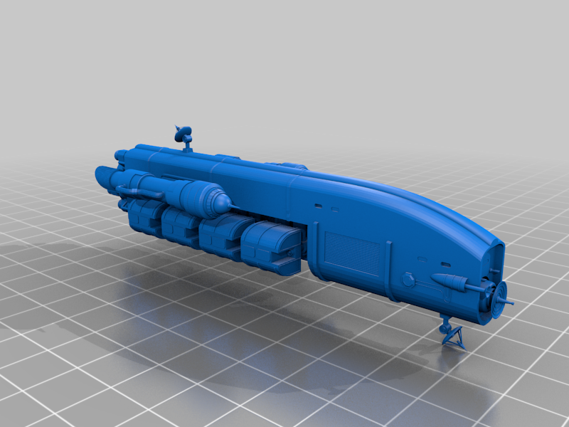 Star Trek Cargo ship El-Burro 1:2000