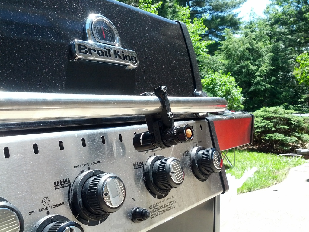BBQ Flashlight Holder