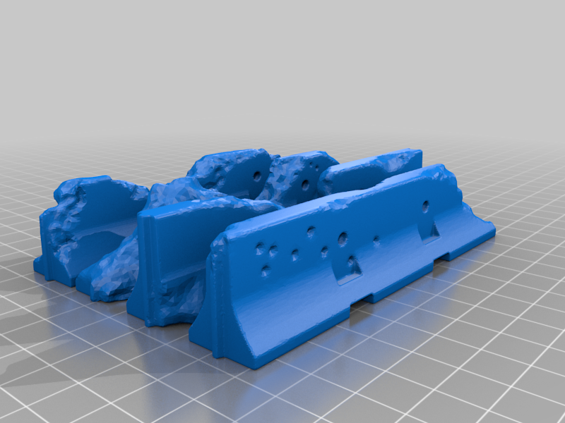 Jersey Barrier terrain set