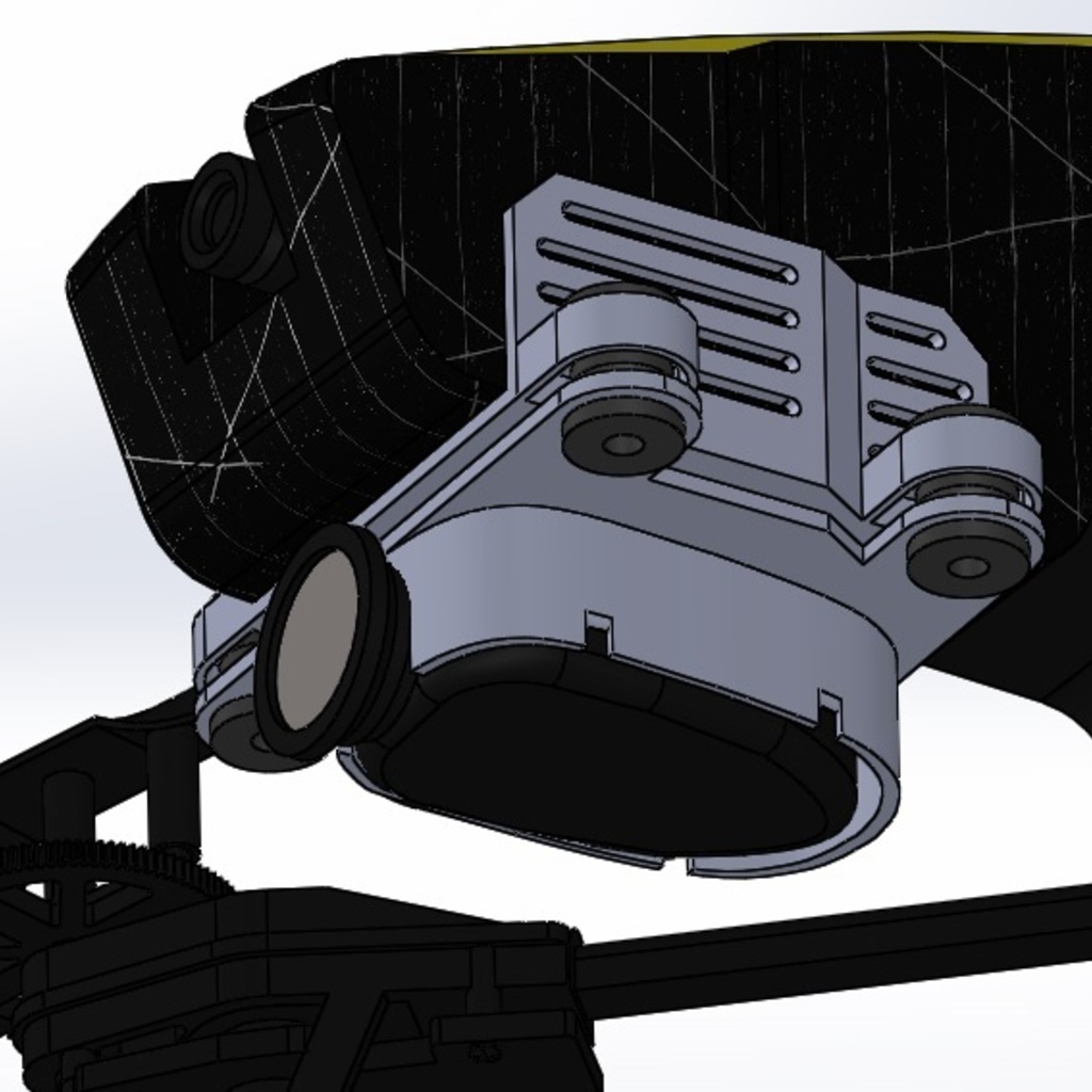 Ar drone 2.0 anti-vibration mount for 808 camera V2.0 (rubbers)
