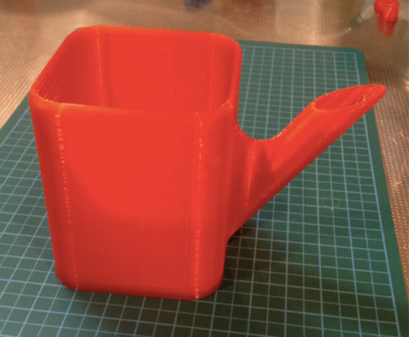 Cup with spout