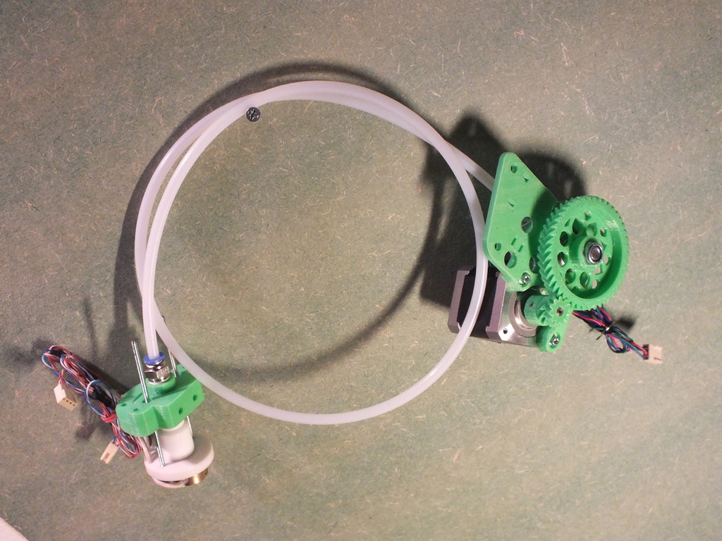 Rich's Bowden Geared Extruder for 3mm filament