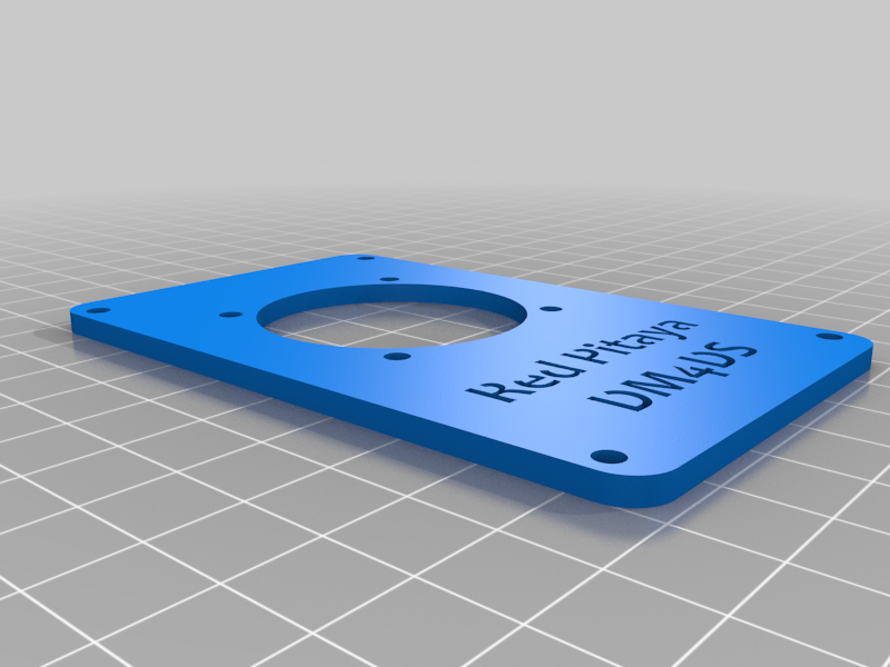Red Pitaya Cooling Fan Plate