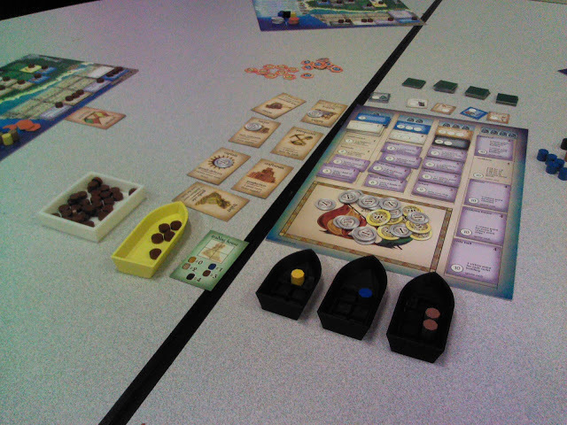 Puerto Rico Board Game Boats