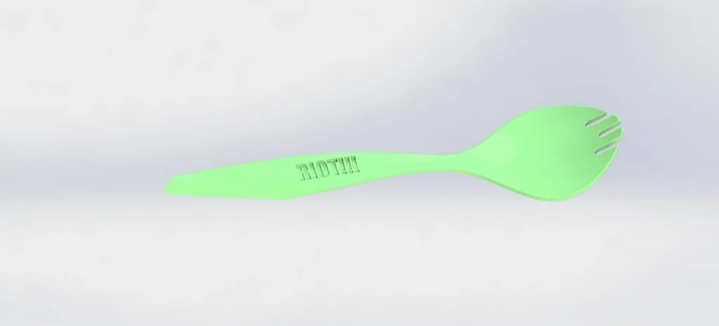 SELF DEFENSE SPORK!!1!