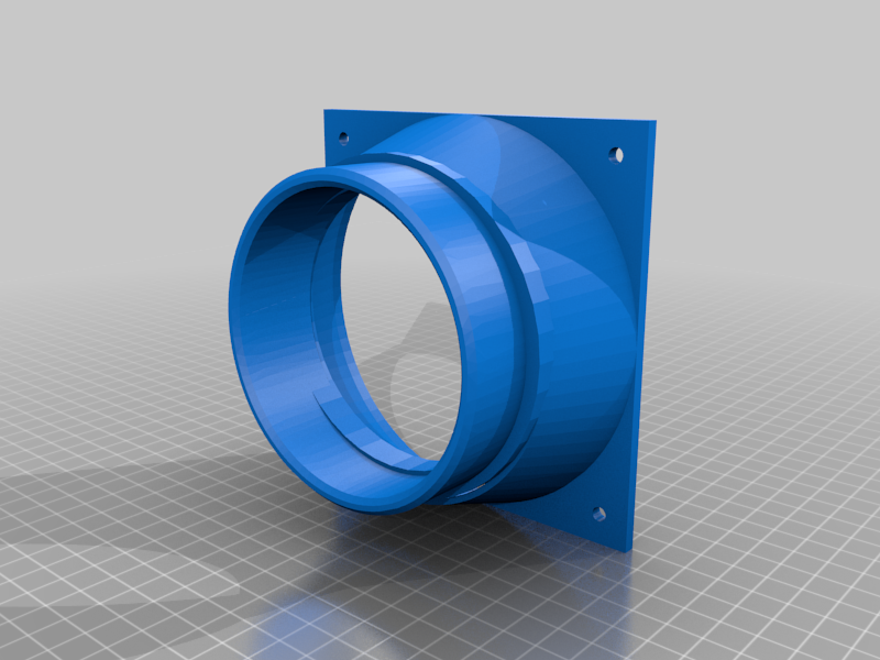 120mm Fan to 4" Adapter