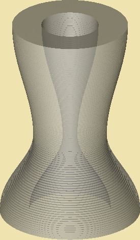 Model Convergent-Divergent Nozzle