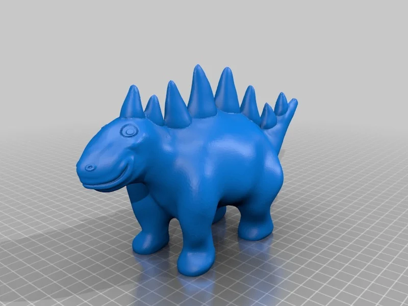 Smiling Stegosaurus