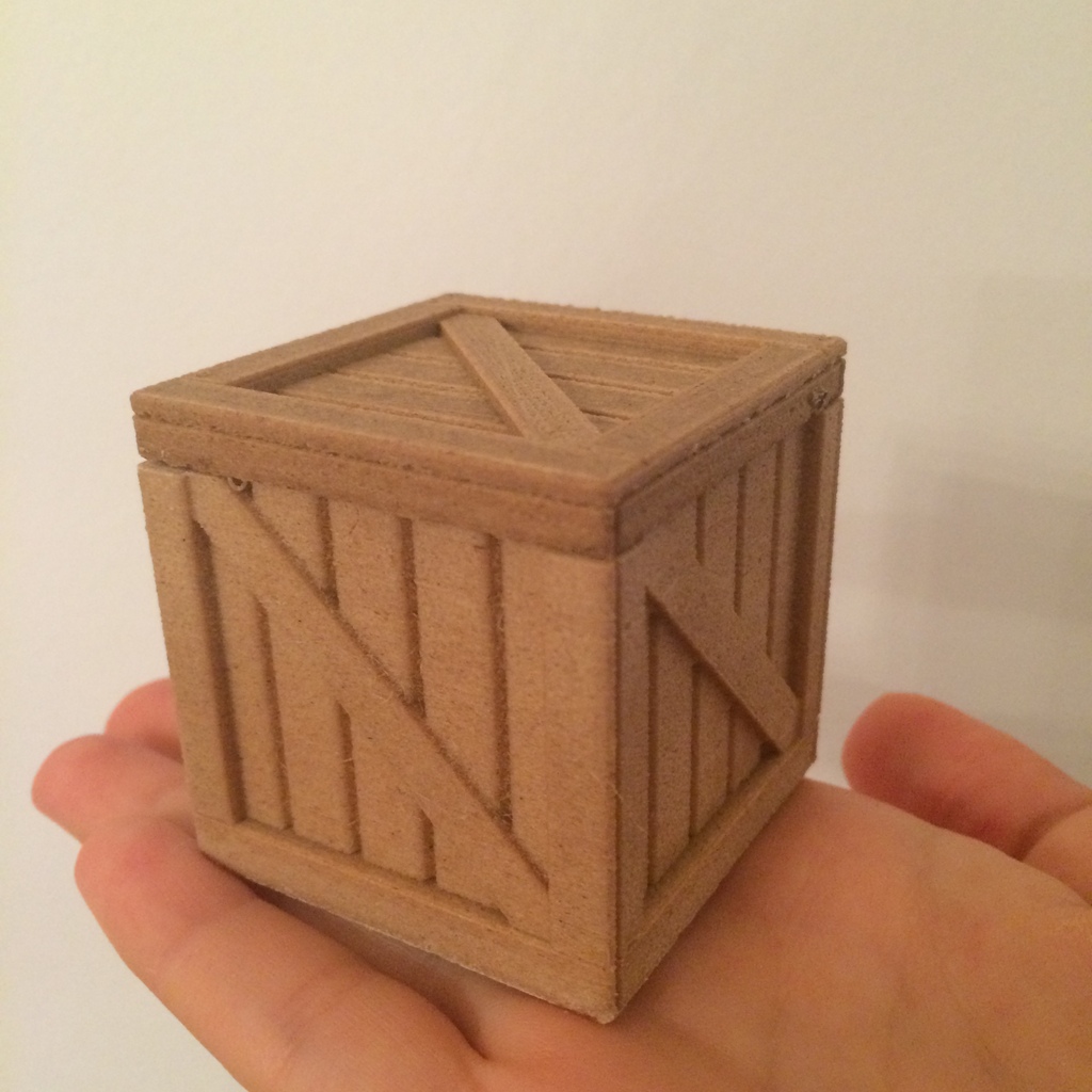 Tiny Crate with Lid