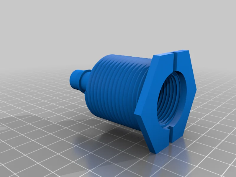 Ebb and Flow Bulkhead Fitting 1/2 in