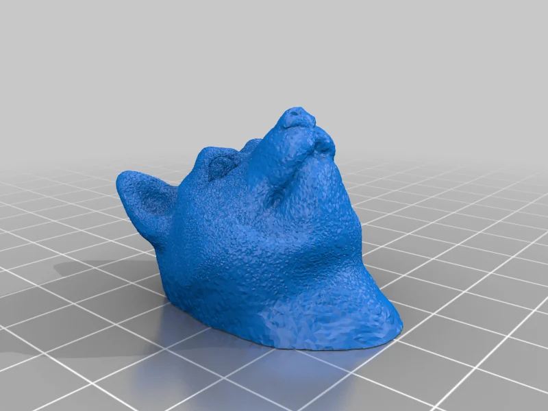 WOW. SO OBJECT. 3D DOGE HEAD