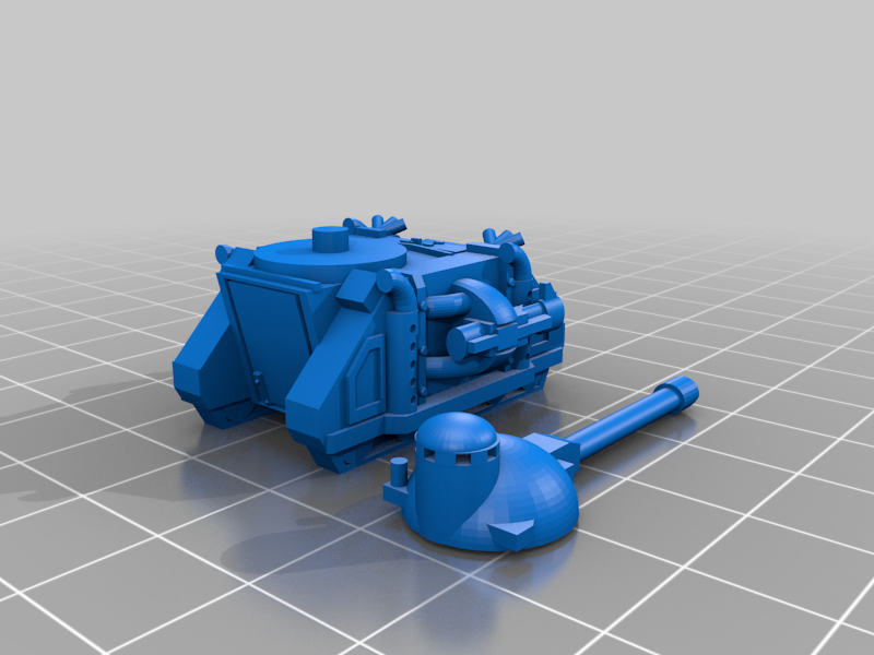 Deminos Pattern Mk1 Predator - Adeptus Titanicus Scale